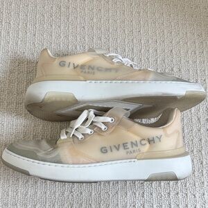 Givenchy Cream and White Sneakers